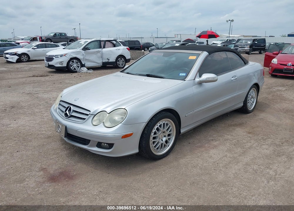 2006 MERCEDES-BENZ CLK 350 VIN: WDBTK56H16F200911