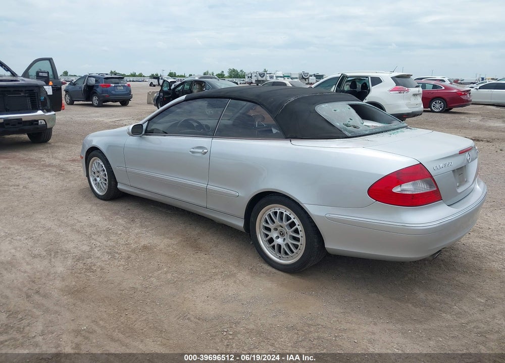 2006 MERCEDES-BENZ CLK 350 VIN: WDBTK56H16F200911
