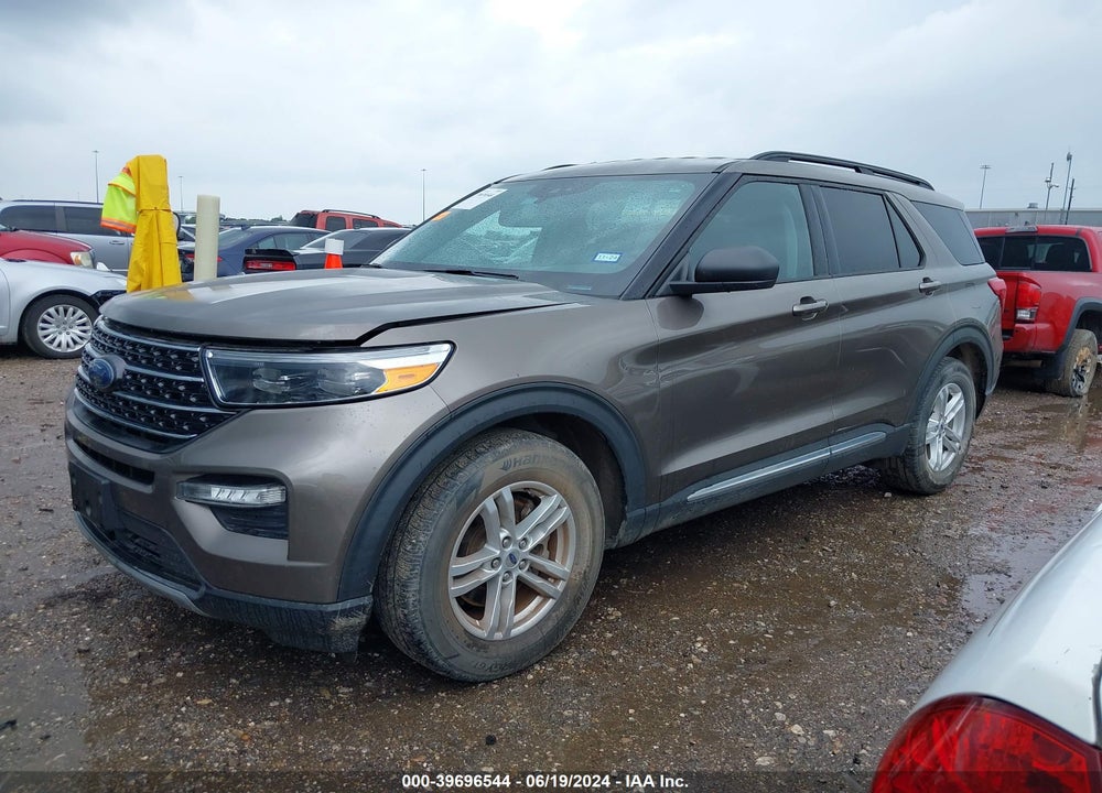 2021 FORD EXPLORER XLT VIN: 1FMSK7DH9MGB59541