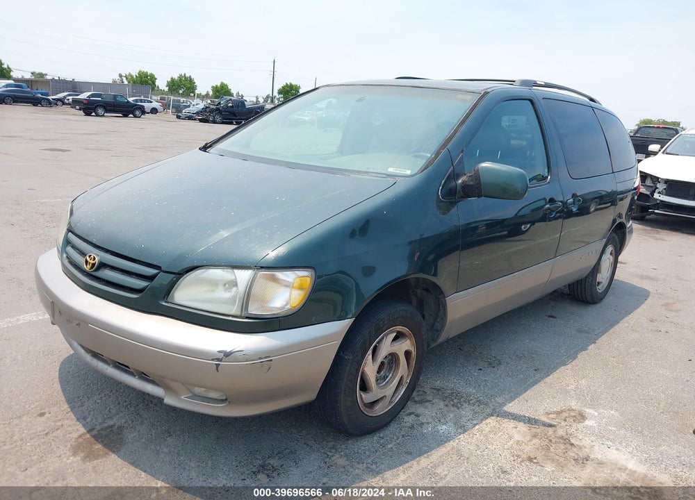 2001 TOYOTA SIENNA XLE VIN: 4T3ZF13C61U387054