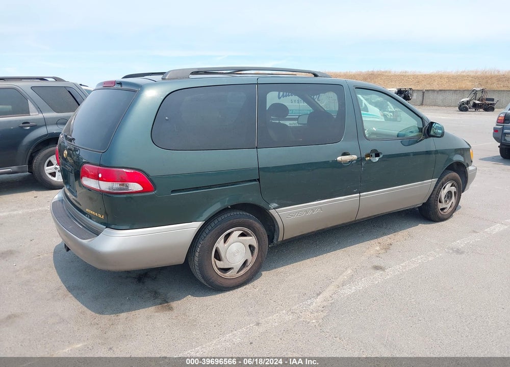 2001 TOYOTA SIENNA XLE VIN: 4T3ZF13C61U387054