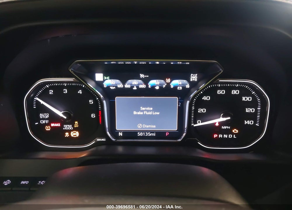 2020 GMC SIERRA 1500 4WD SHORT BOX DENALI VIN: 3GTU9FEL1LG418158