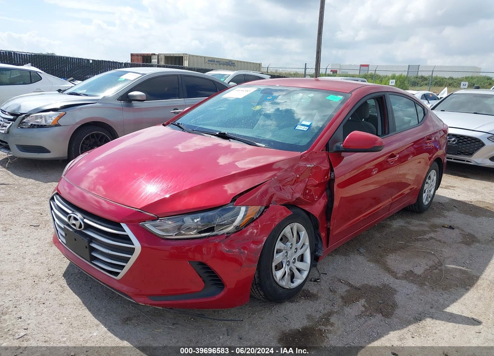 2017 HYUNDAI ELANTRA SE VIN: 5NPD74LF8HH126805