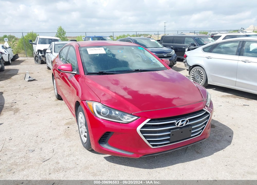 2017 HYUNDAI ELANTRA SE VIN: 5NPD74LF8HH126805