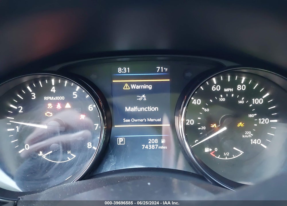 2020 NISSAN ROGUE SV INTELLIGENT AWD VIN: JN8AT2MV4LW105627