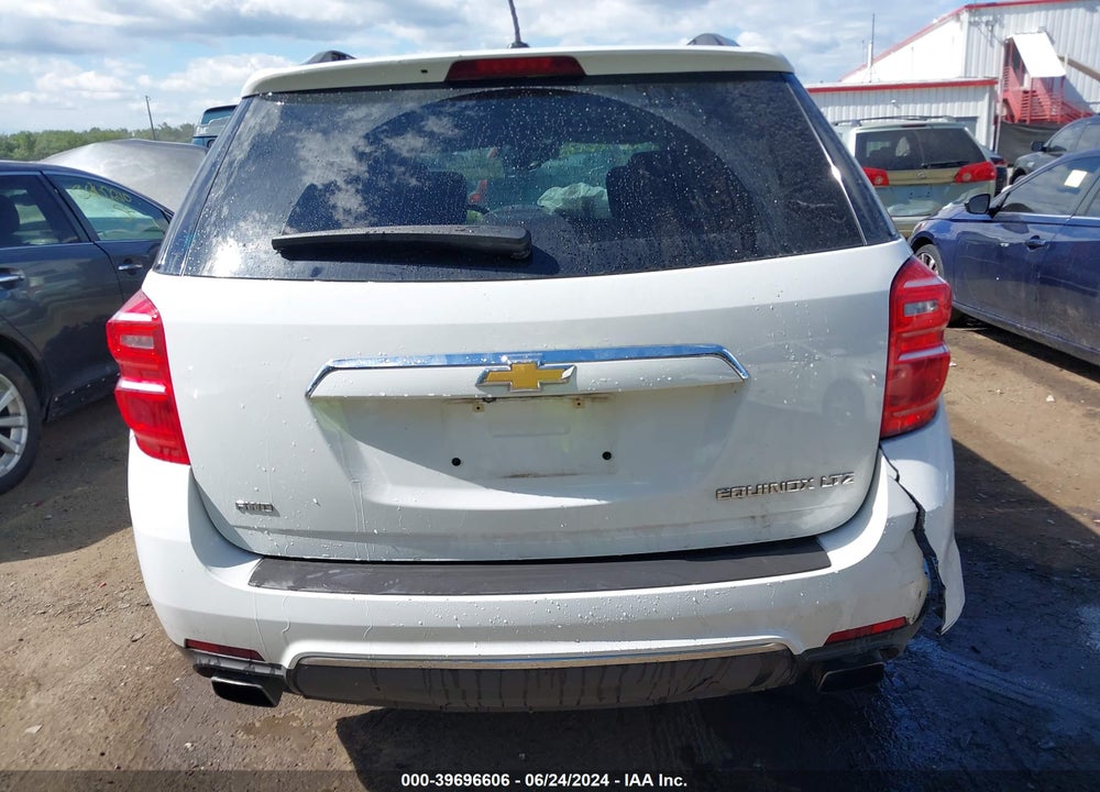 2016 CHEVROLET EQUINOX LTZ VIN: 2GNFLGE38G6105410