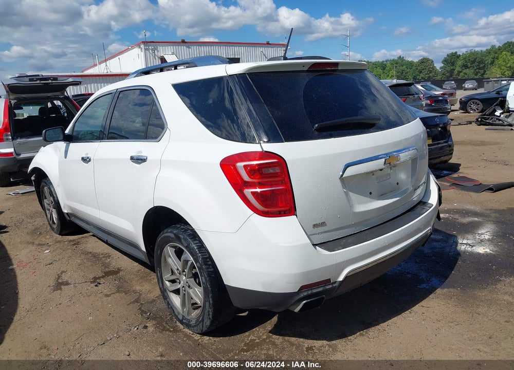 2016 CHEVROLET EQUINOX LTZ VIN: 2GNFLGE38G6105410
