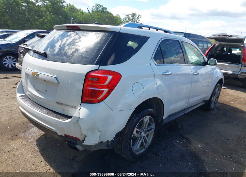 2016 CHEVROLET EQUINOX LTZ VIN: 2GNFLGE38G6105410