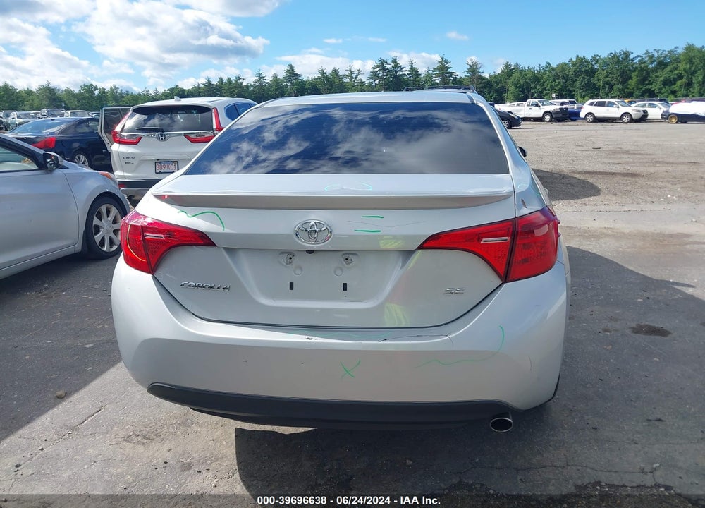 2017 TOYOTA COROLLA SE VIN: 2T1BURHE1HC924952
