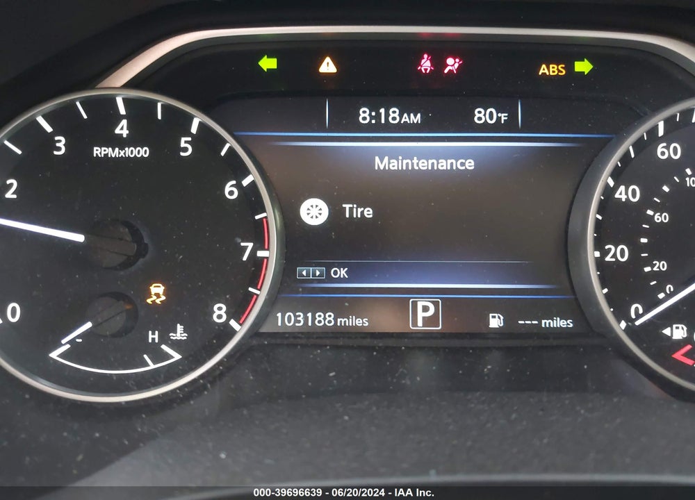 2017 NISSAN MAXIMA 3.5 SV VIN: 1N4AA6AP1HC407387