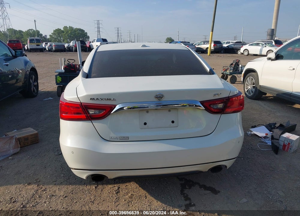 2017 NISSAN MAXIMA 3.5 SV VIN: 1N4AA6AP1HC407387