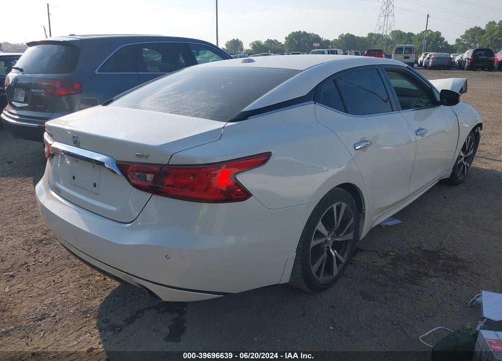 2017 NISSAN MAXIMA 3.5 SV VIN: 1N4AA6AP1HC407387