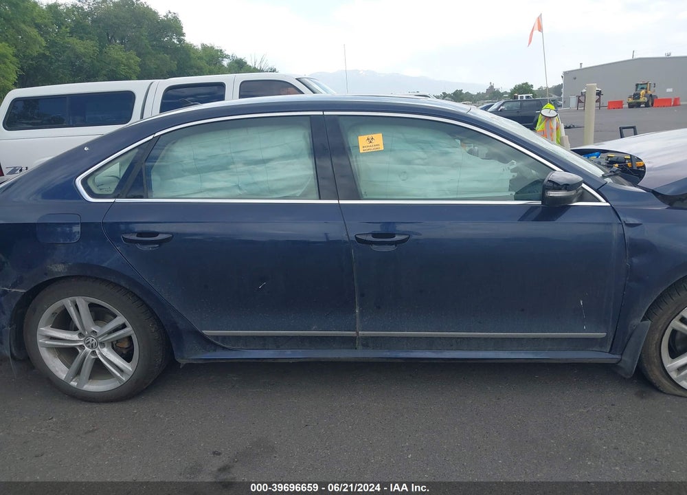 2014 VOLKSWAGEN PASSAT 2.0L TDI SE VIN: 1VWBN7A39EC016180