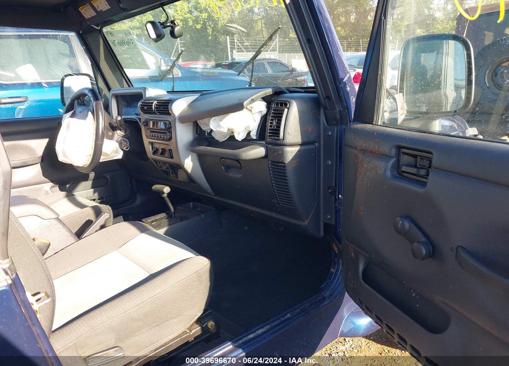 2005 ANGLER JEEP WR UNLIMITED VIN: 1J4FA44S45P308243