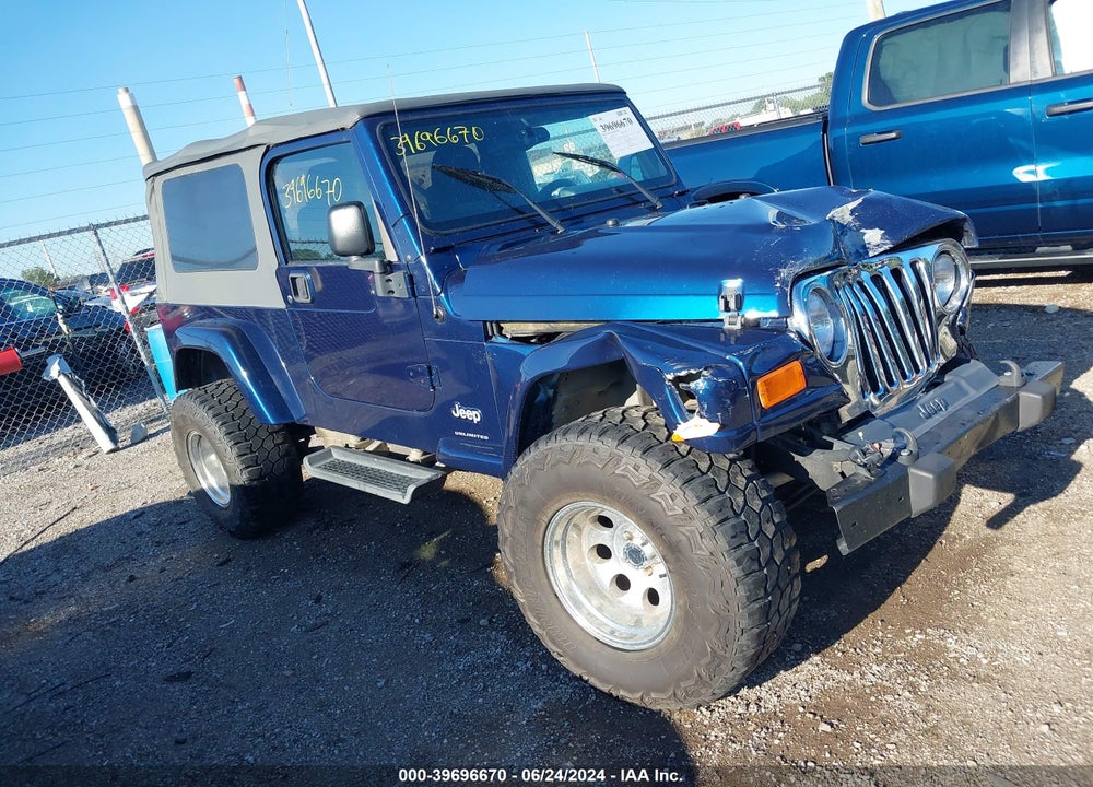 2005 ANGLER JEEP WR UNLIMITED VIN: 1J4FA44S45P308243