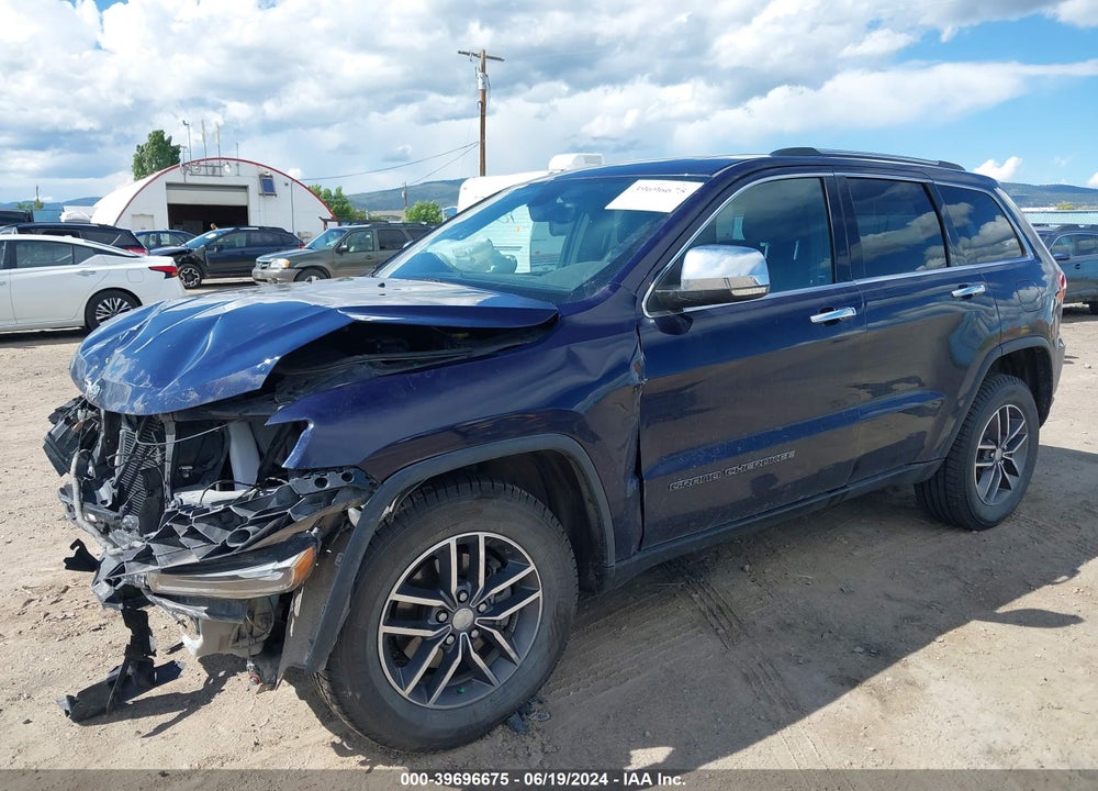 2017 JEEP GRAND CHEROKEE LIMITED 4X4 VIN: 1C4RJFBG3HC680231