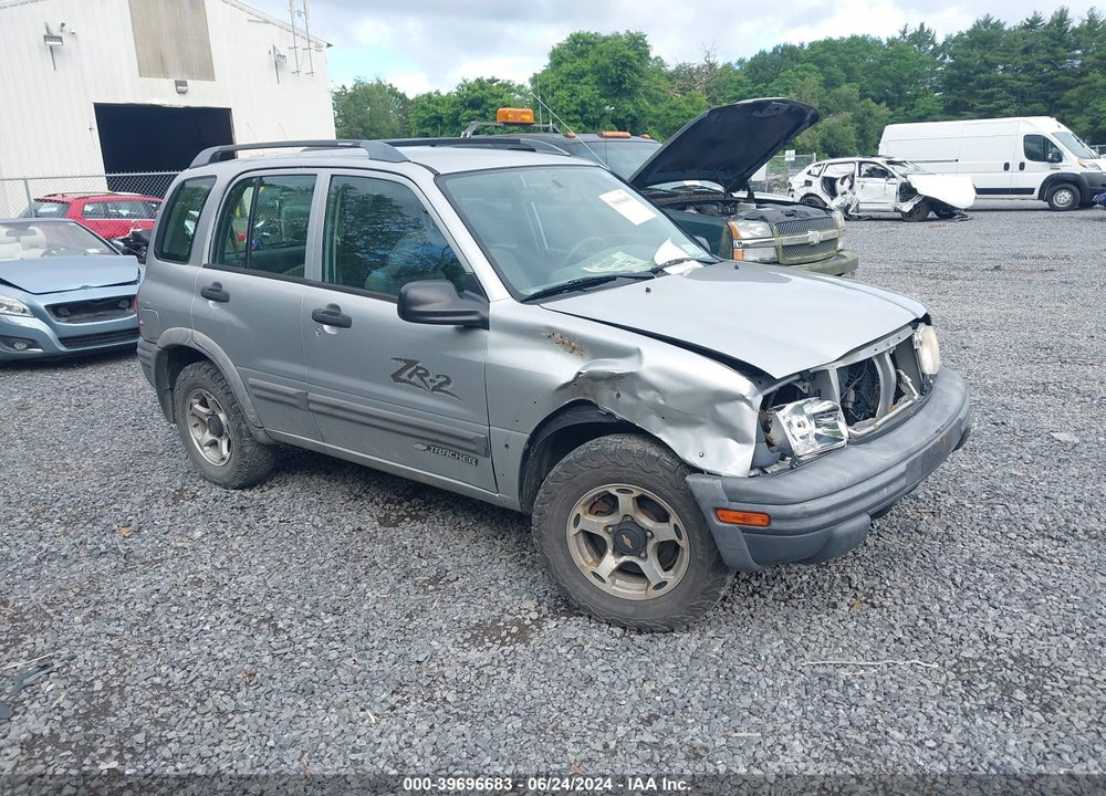 2001 CHEVROLET TRACKER HARD TOP ZR2 VIN: 2CNBJ734116926537