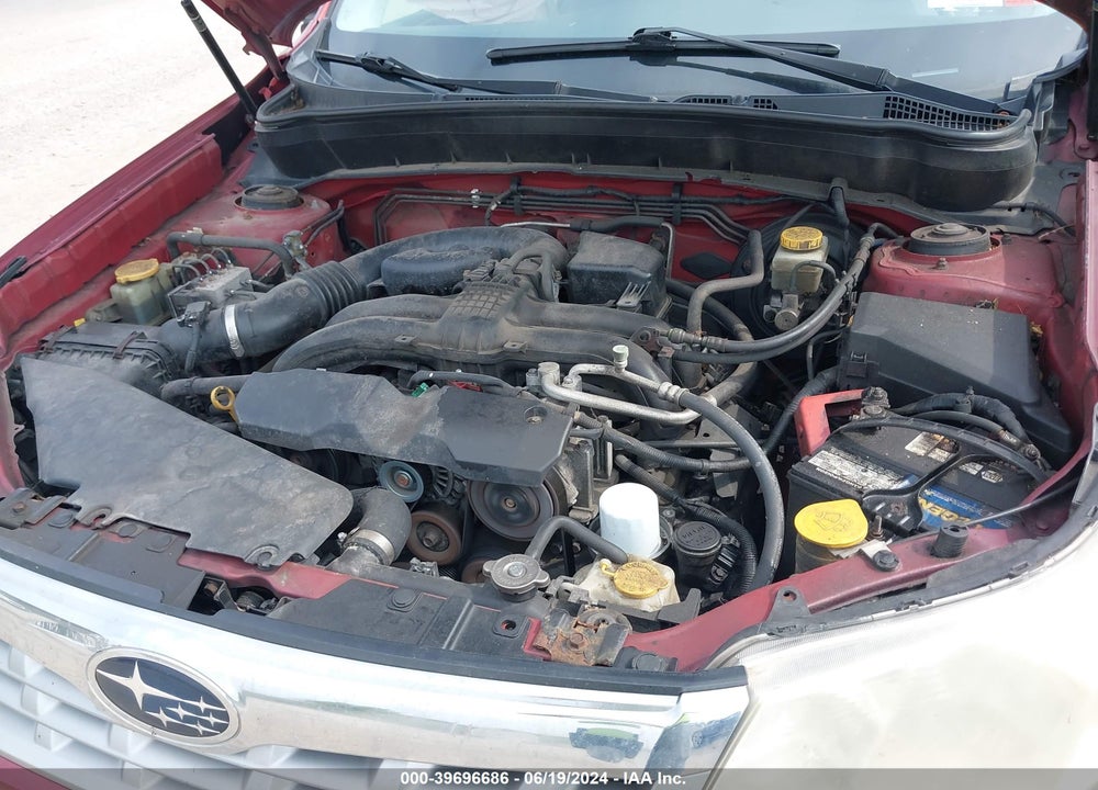 2011 SUBARU FORESTER 2.5X VIN: JF2SHABC7BH726930