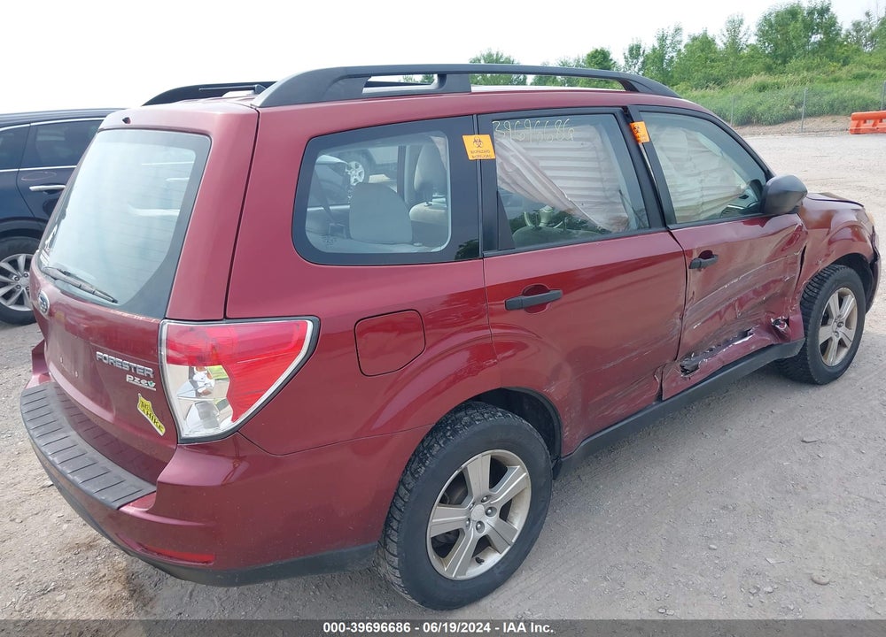 2011 SUBARU FORESTER 2.5X VIN: JF2SHABC7BH726930