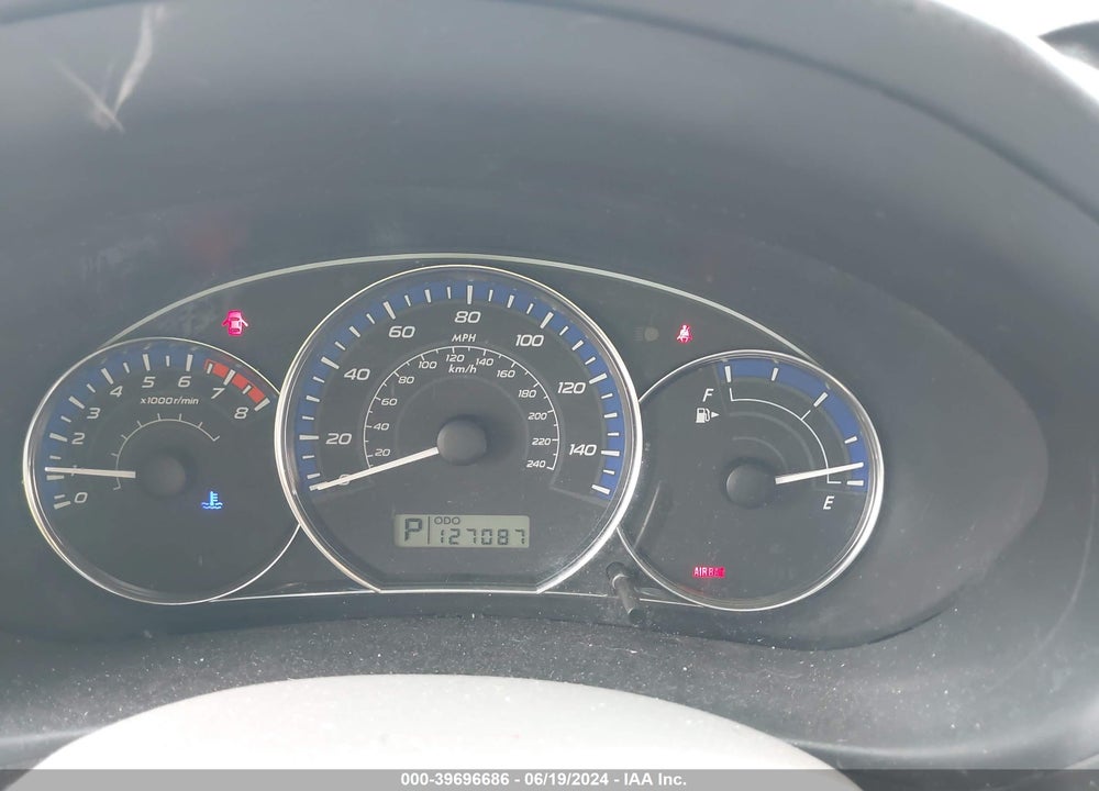 2011 SUBARU FORESTER 2.5X VIN: JF2SHABC7BH726930