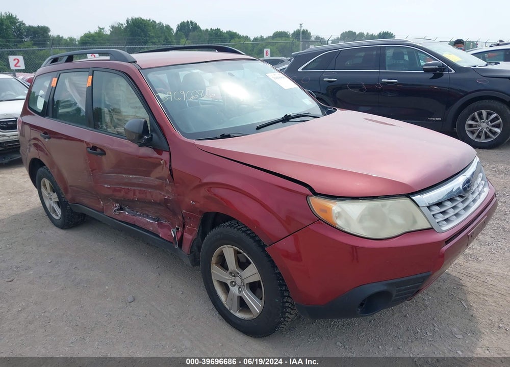 2011 SUBARU FORESTER 2.5X VIN: JF2SHABC7BH726930