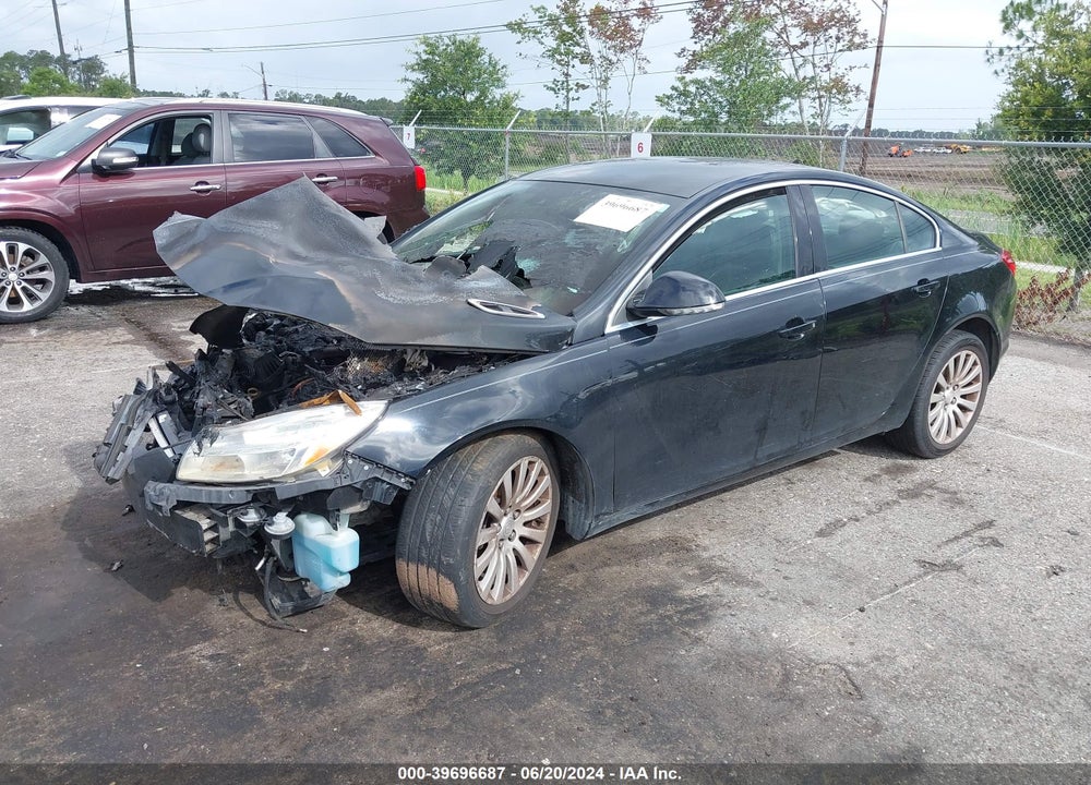2012 BUICK REGAL VIN: 2G4GR5EK5C9122807