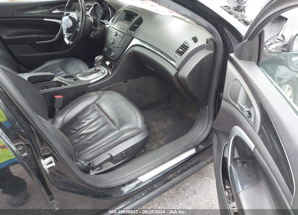 2012 BUICK REGAL VIN: 2G4GR5EK5C9122807