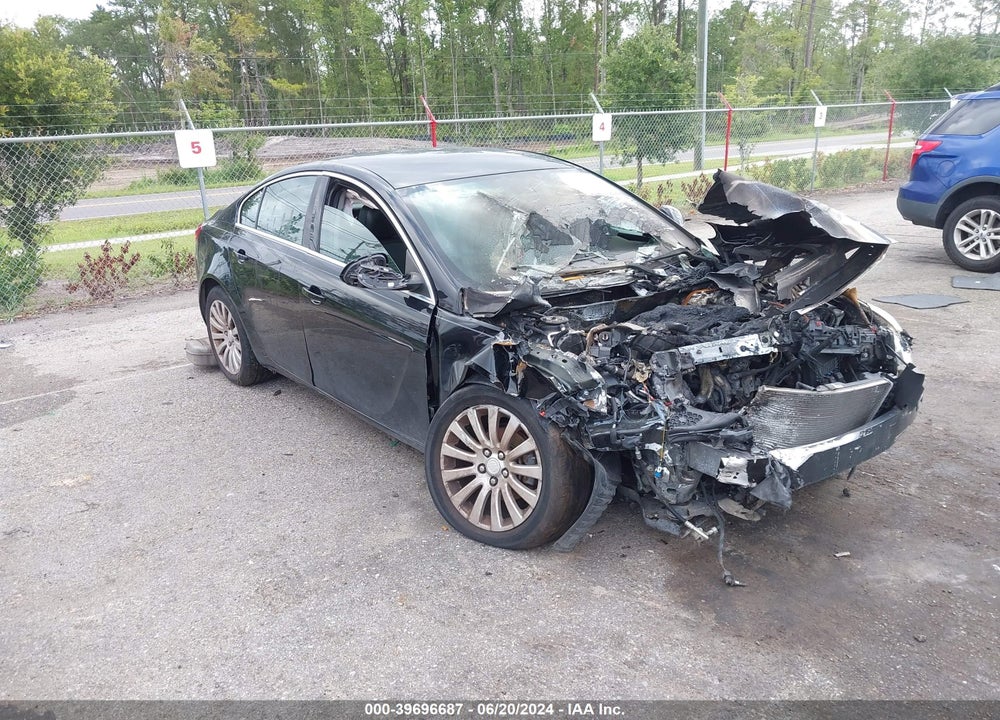 2012 BUICK REGAL VIN: 2G4GR5EK5C9122807