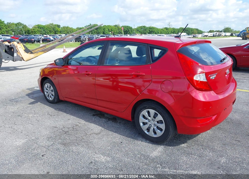 2017 HYUNDAI ACCENT SE VIN: KMHCT5AE9HU351145