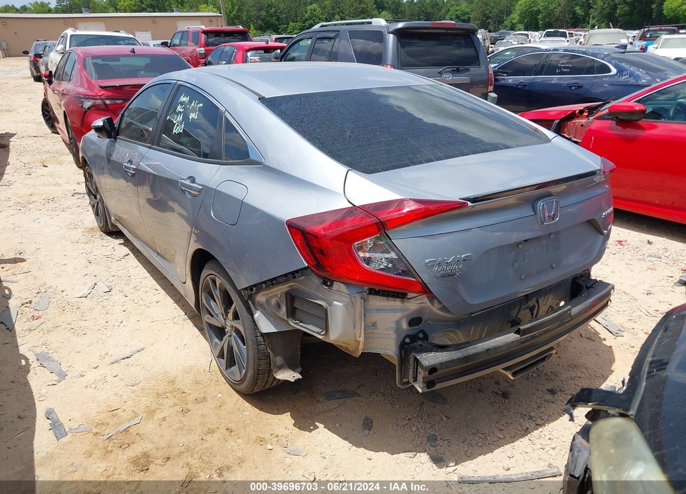 2020 HONDA CIVIC SPORT VIN: 2HGFC2F84LH541693