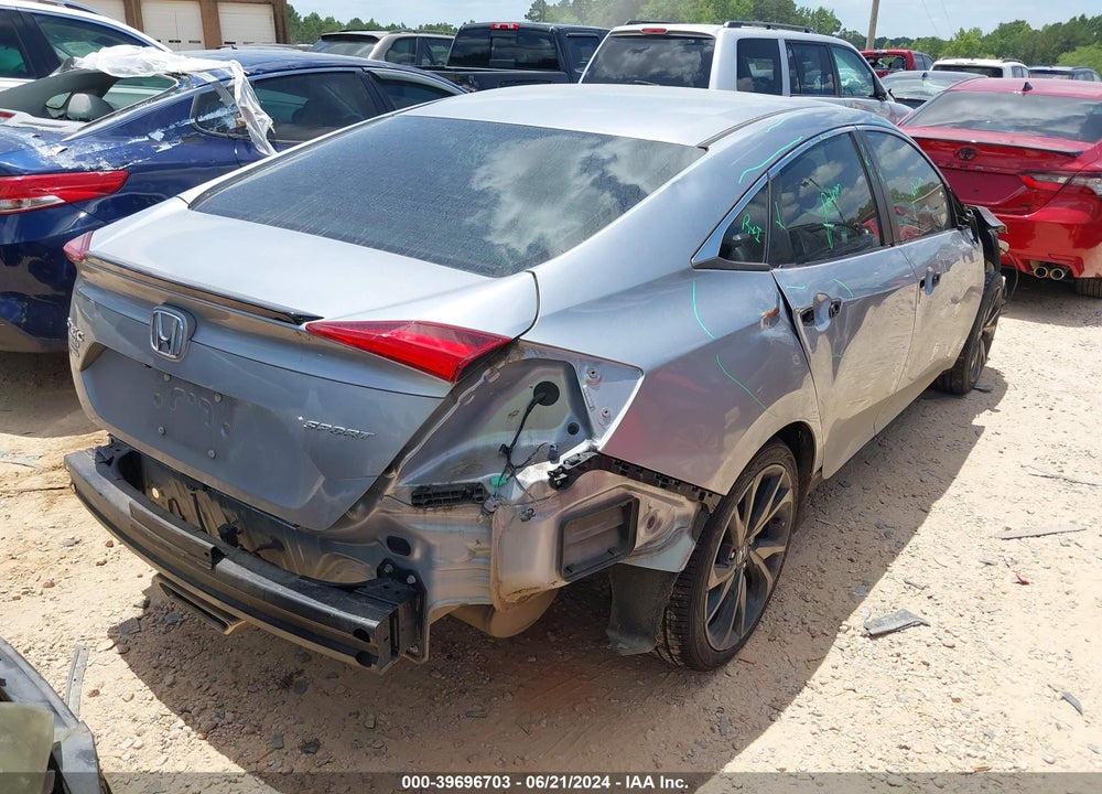 2020 HONDA CIVIC SPORT VIN: 2HGFC2F84LH541693