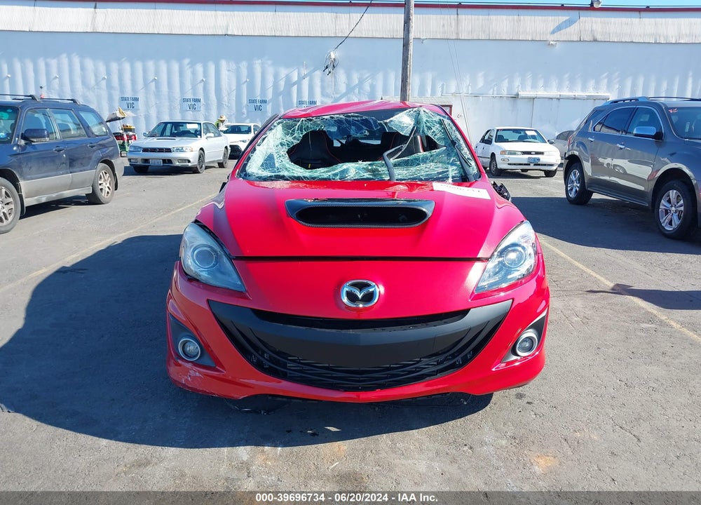 2013 MAZDA SPEED3 TOURING VIN: JM1BL1L39D1810349