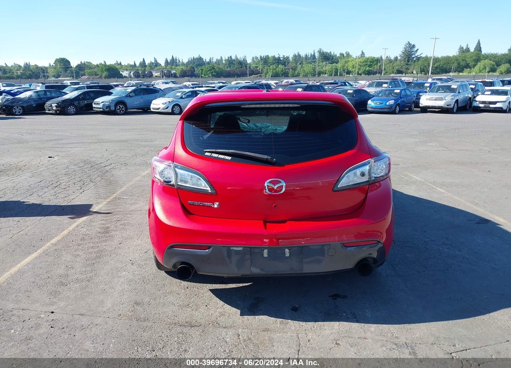 2013 MAZDA SPEED3 TOURING VIN: JM1BL1L39D1810349