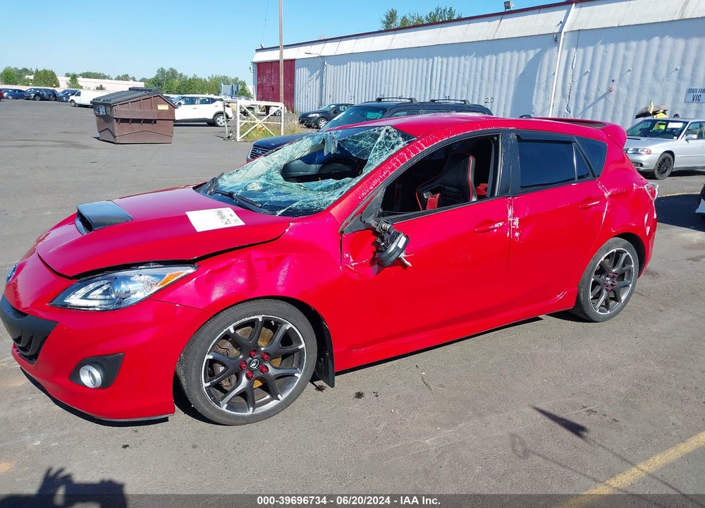 2013 MAZDA SPEED3 TOURING VIN: JM1BL1L39D1810349