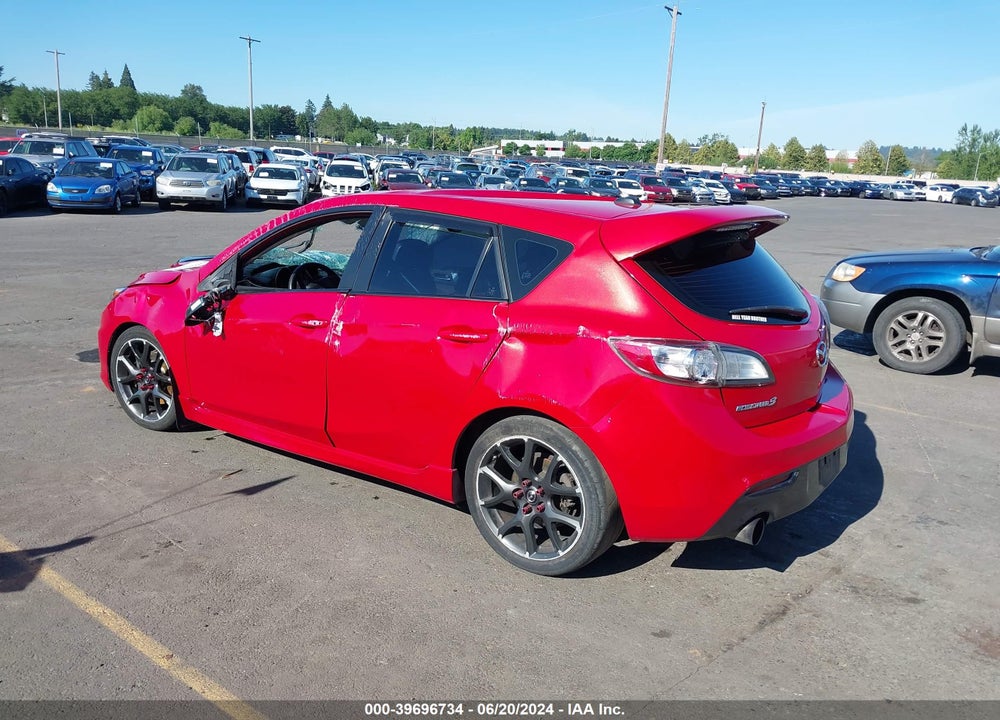 2013 MAZDA SPEED3 TOURING VIN: JM1BL1L39D1810349