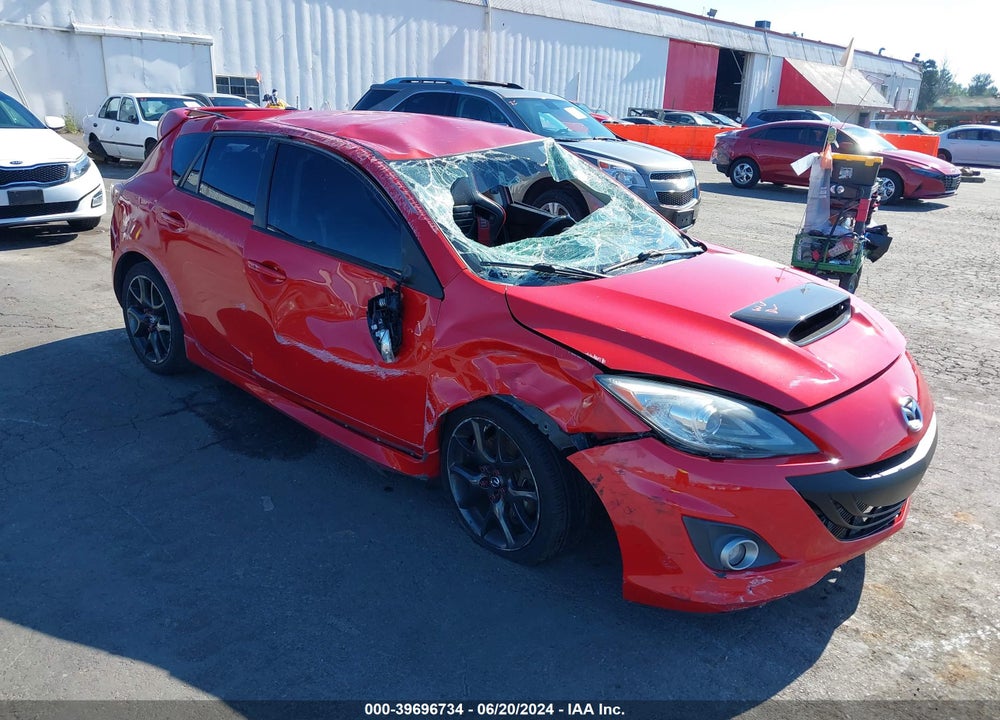 2013 MAZDA SPEED3 TOURING VIN: JM1BL1L39D1810349