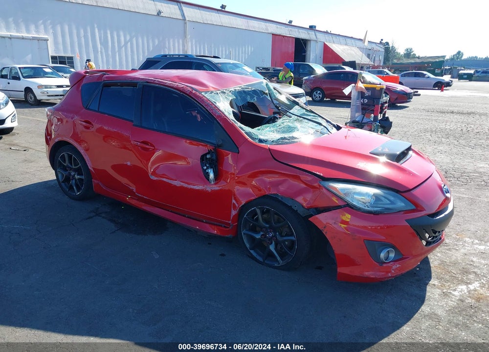 2013 MAZDA SPEED3 TOURING VIN: JM1BL1L39D1810349