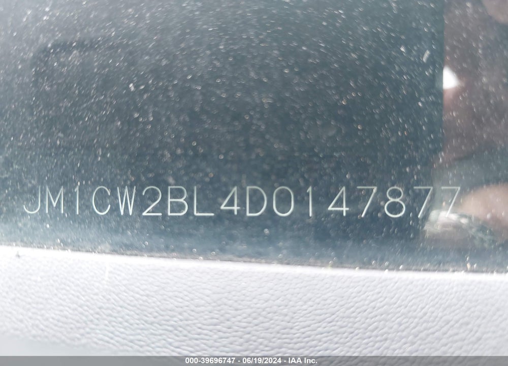 2013 MAZDA 5 SPORT VIN: JM1CW2BL4D0147877