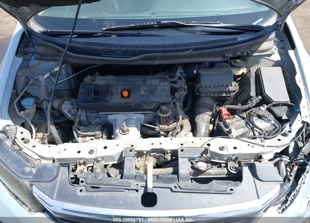 2012 HONDA CIVIC LX VIN: 2HGFB2F59CH562547