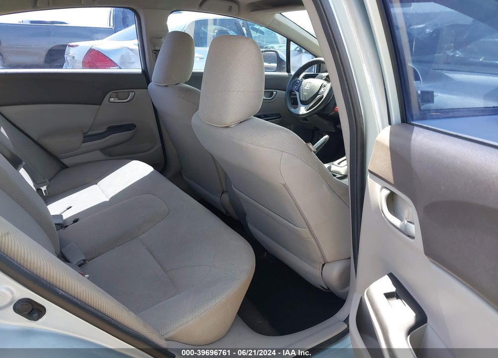 2012 HONDA CIVIC LX VIN: 2HGFB2F59CH562547