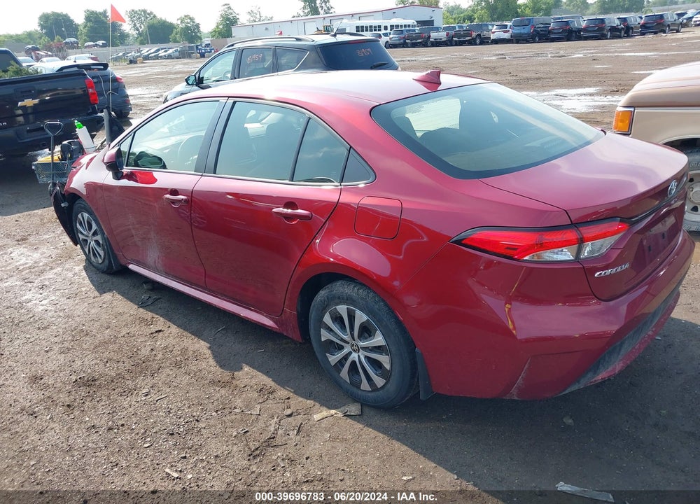 2022 TOYOTA COROLLA HYBRID LE VIN: JTDEAMDE4NJ052961