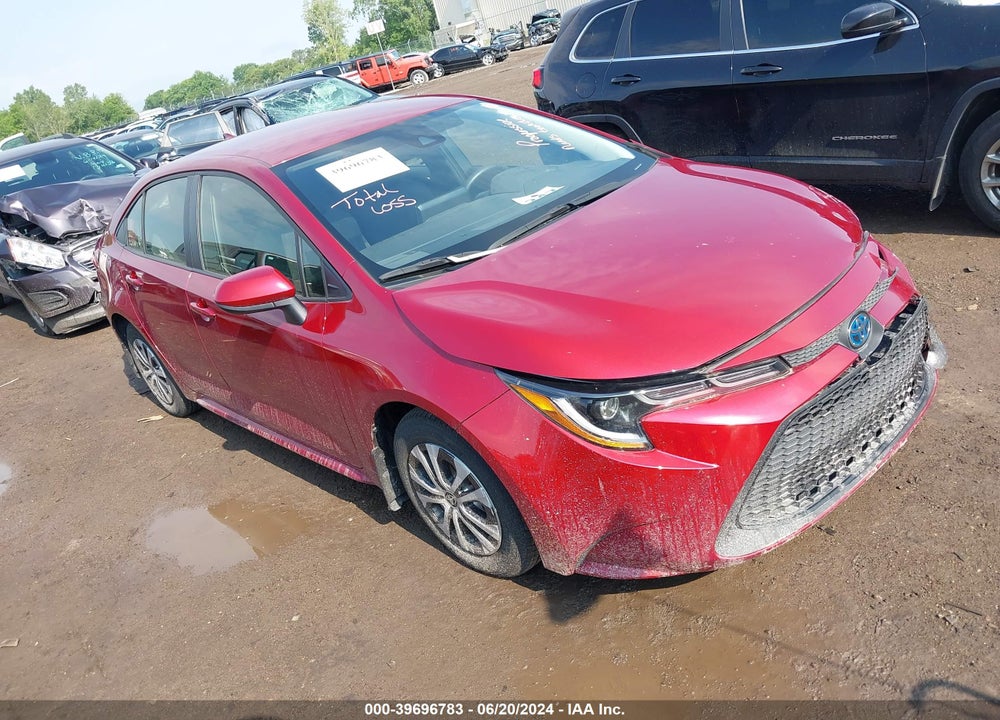 2022 TOYOTA COROLLA HYBRID LE VIN: JTDEAMDE4NJ052961