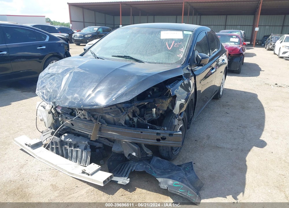 2017 NISSAN SENTRA SV VIN: 3N1AB7AP6HY295791