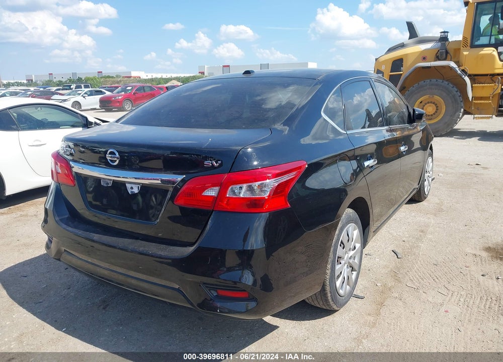 2017 NISSAN SENTRA SV VIN: 3N1AB7AP6HY295791