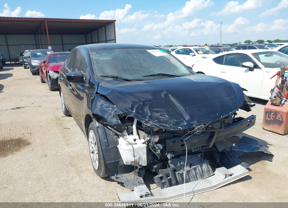 2017 NISSAN SENTRA SV VIN: 3N1AB7AP6HY295791