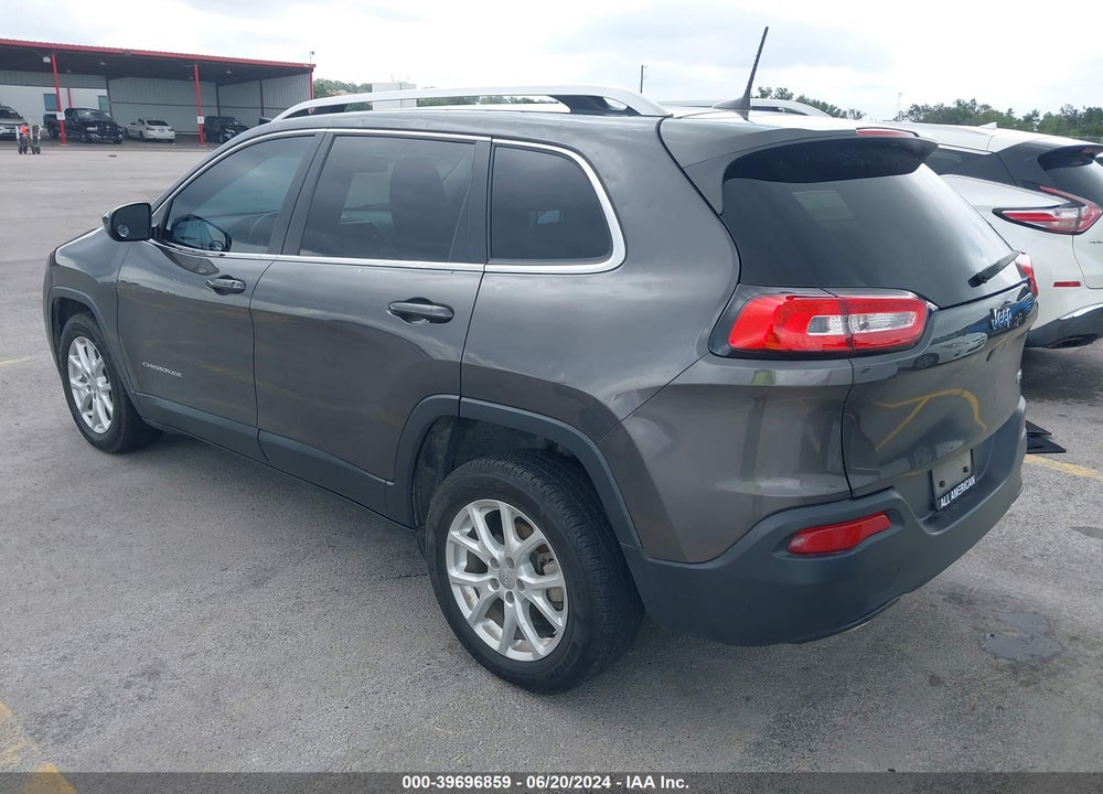 2018 CHEROKEE JEEP  LATITUDE PLUS FWD VIN: 1C4PJLLB8JD590825