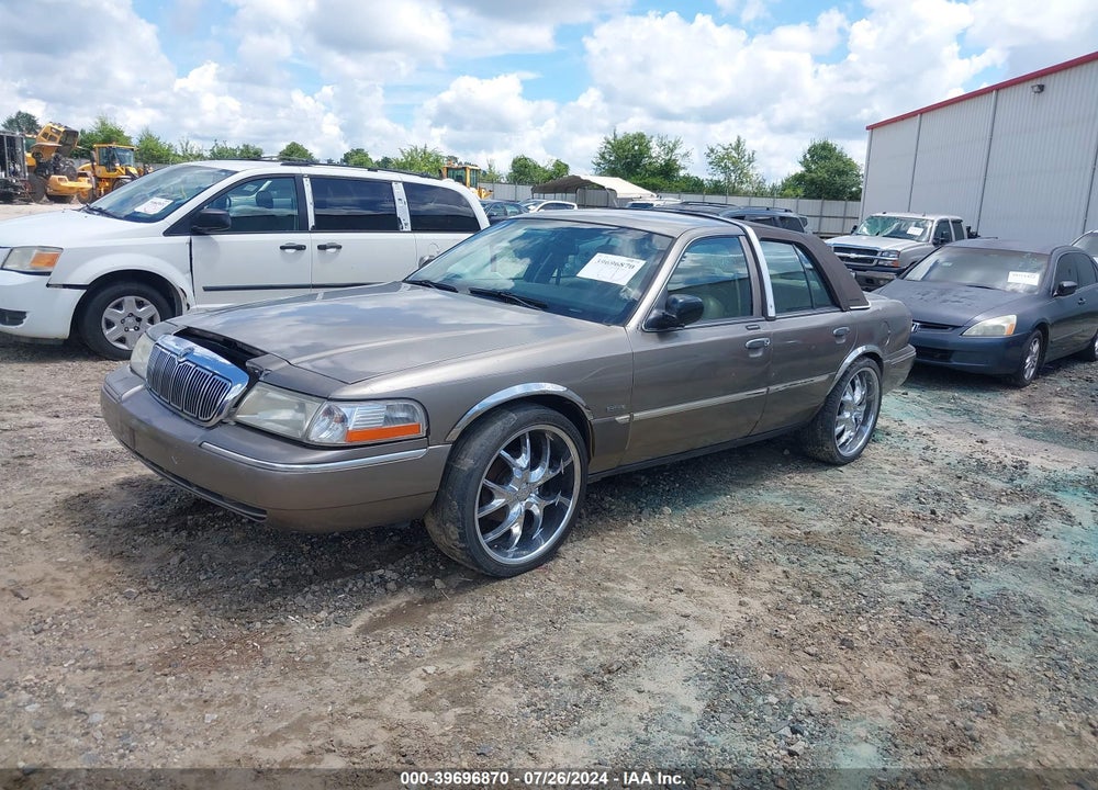 2004 MERCURY GRAND MARQUIS LS VIN: 2MEFM75W34X608220