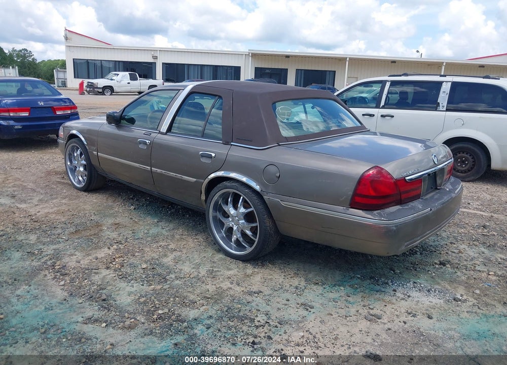 2004 MERCURY GRAND MARQUIS LS VIN: 2MEFM75W34X608220
