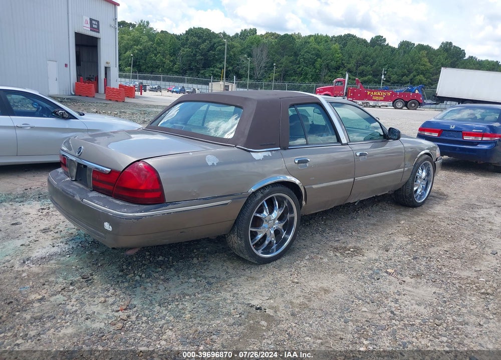 2004 MERCURY GRAND MARQUIS LS VIN: 2MEFM75W34X608220