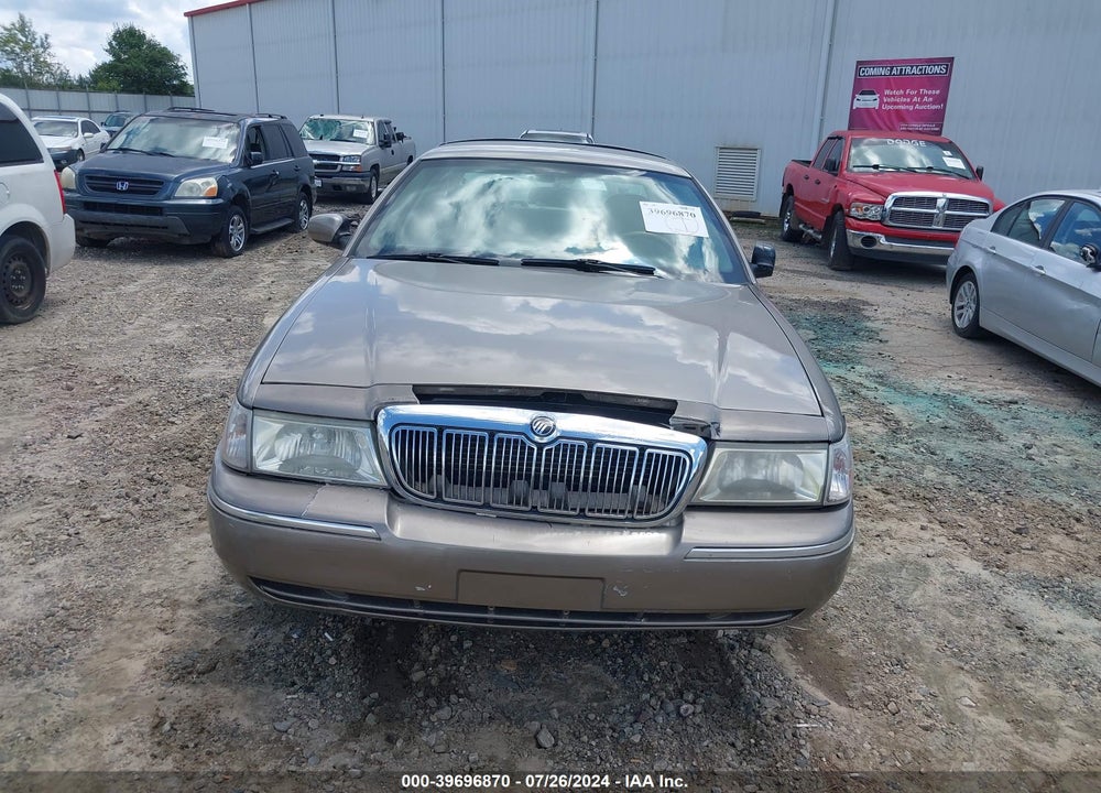 2004 MERCURY GRAND MARQUIS LS VIN: 2MEFM75W34X608220